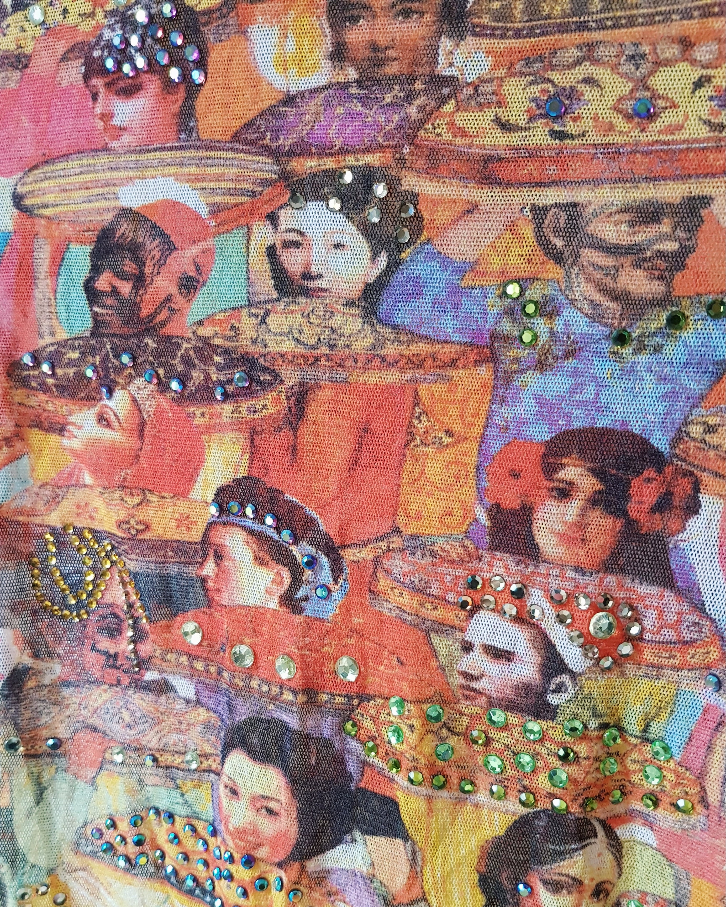 JEAN PAUL GAULTIER Collector "Around the World" mesh shirt 2000