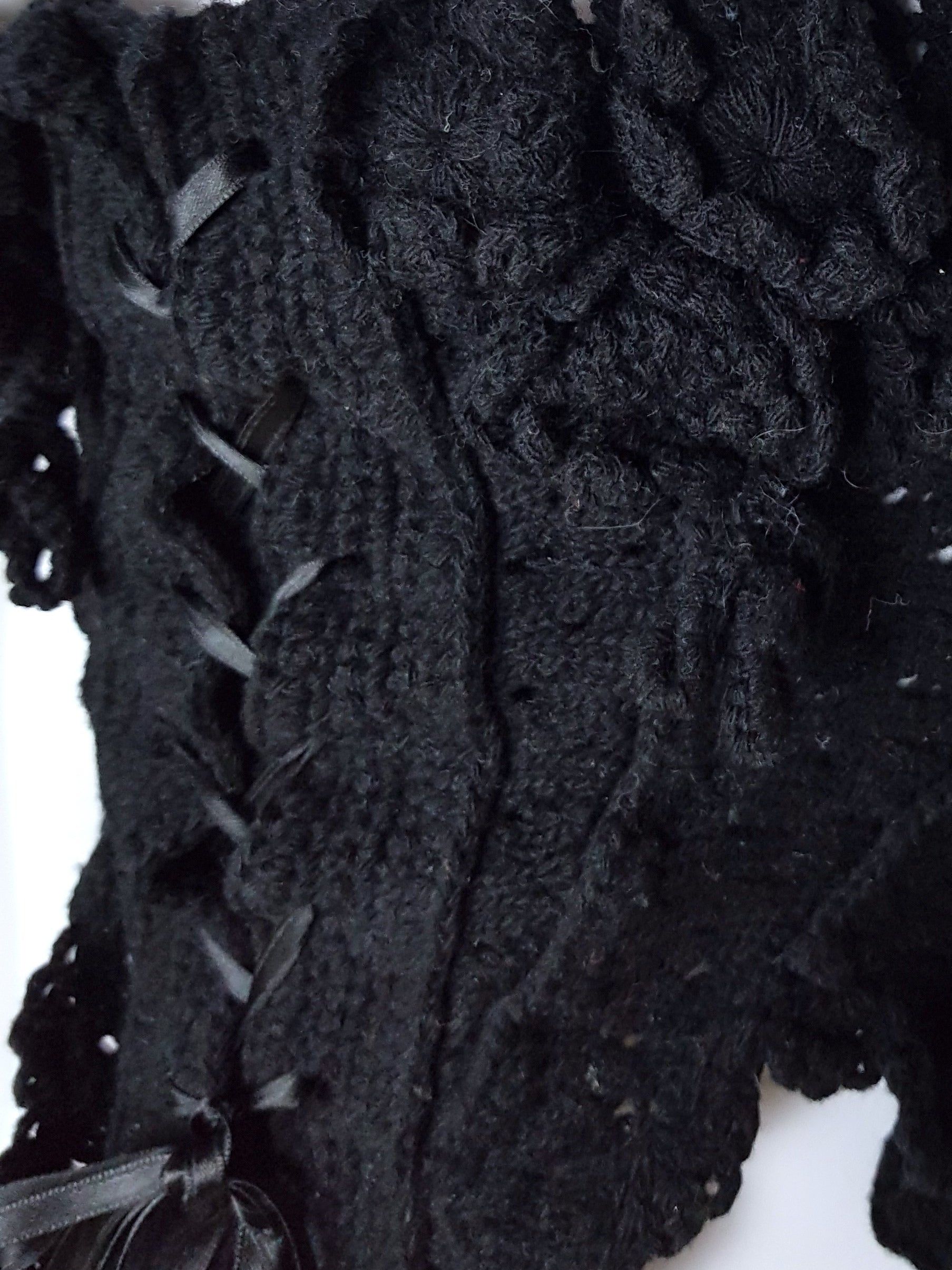 COMME DES GARÇONS by TAO Wool knitted victorian Corset 2006