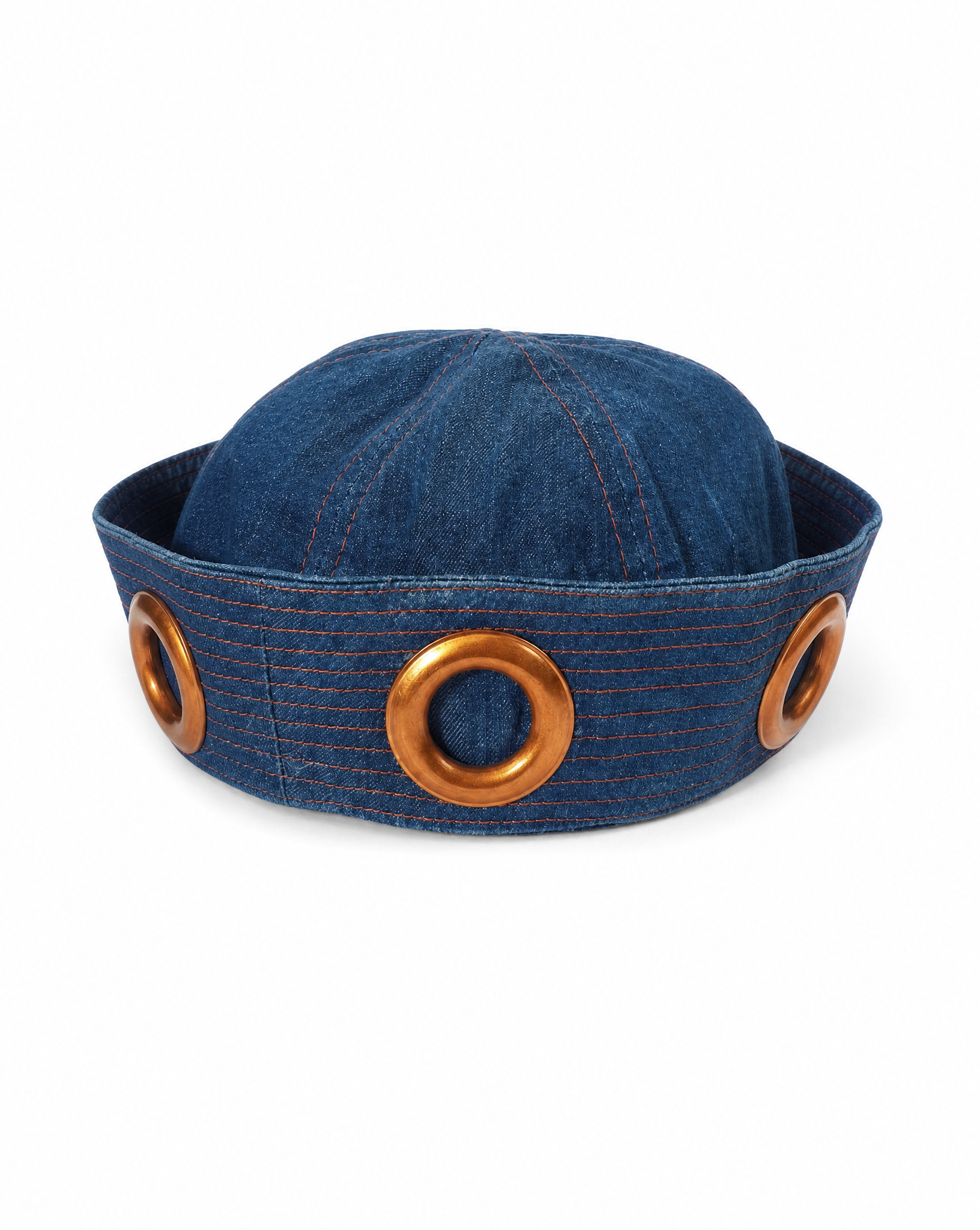 JEAN PAUL GAULTIER JEANS denim sailor hat 1990