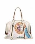 JOHN GALLIANO Newspaper Gazette Shoulder Bag 2000