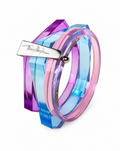 THIERRY MUGLER Perspex trio Bracelet 1980