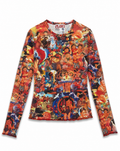 JEAN PAUL GAULTIER Chinese propaganda Top 1990