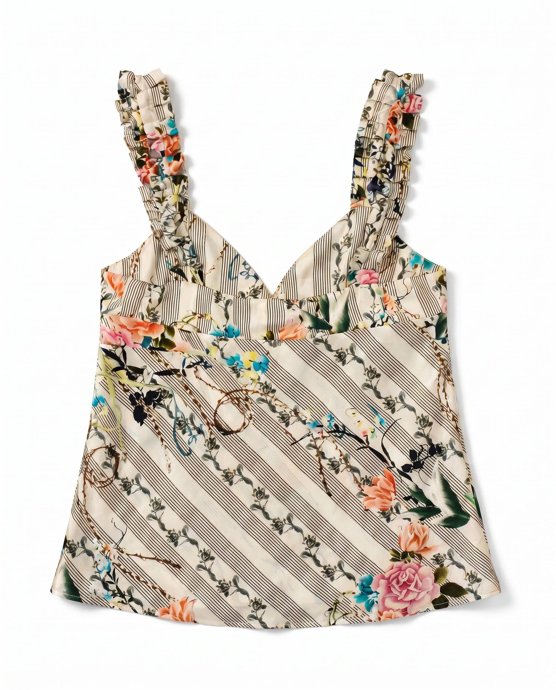 JOHN GALLIANO Rare Silk Camisole Top Early 2000s