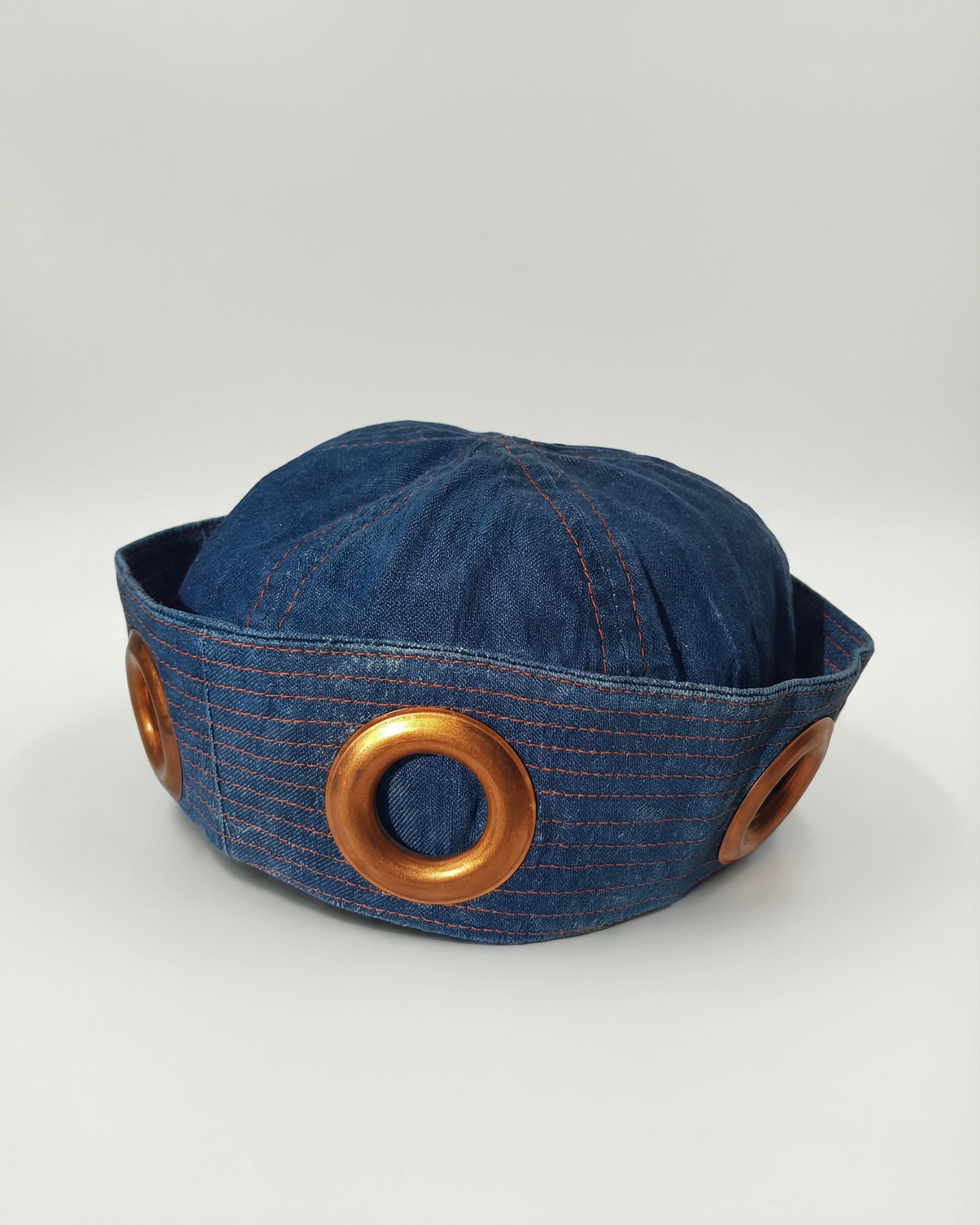 JEAN PAUL GAULTIER JEANS denim sailor hat 1990
