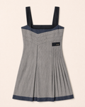 MIU MIU ARCHIVE DENIM MIDI DRESS SS 2006