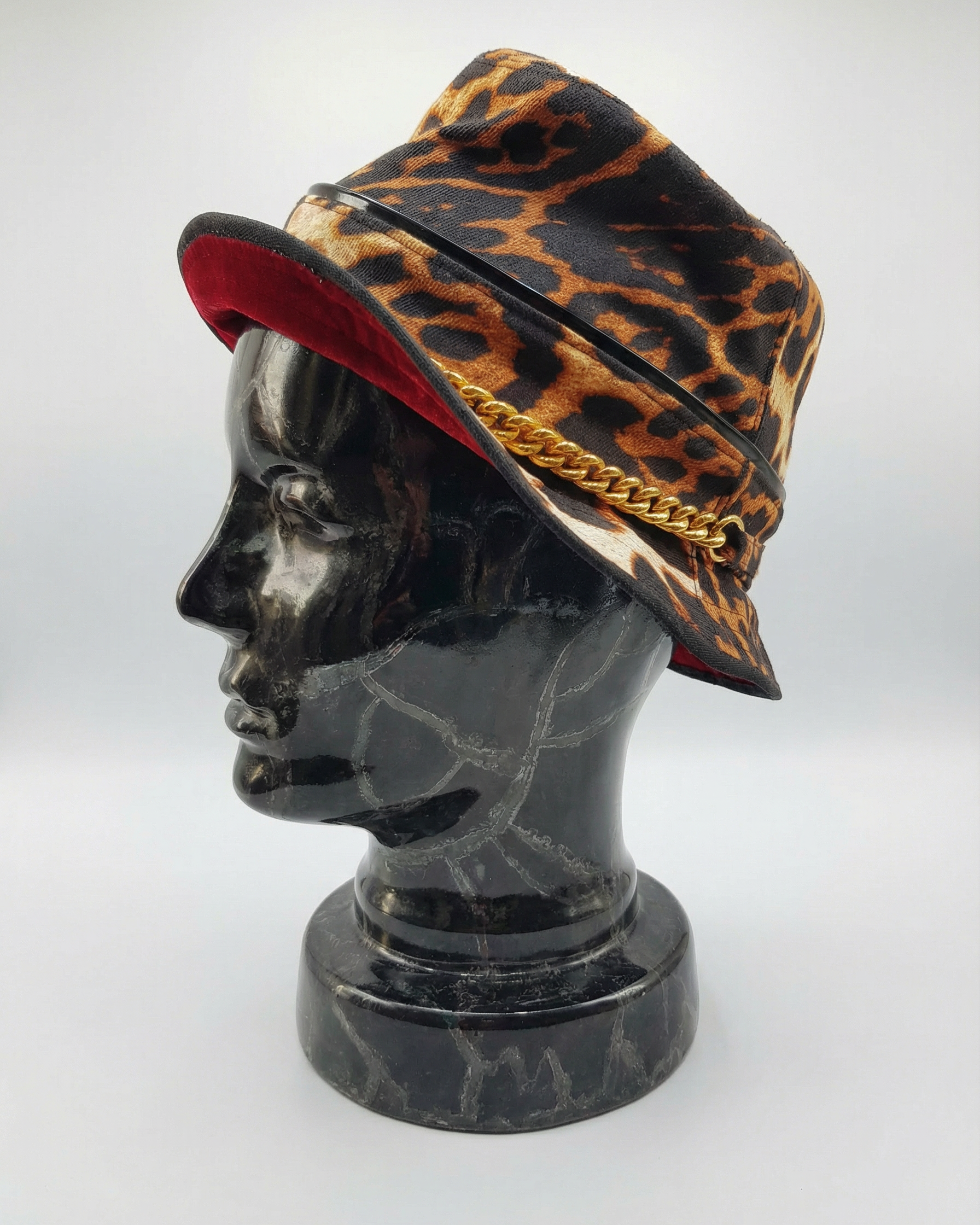 CHRISTIAN DIOR by John Galliano leopard hat AW 2004