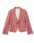 JUNYA WATANABE POUR COMME DES GARÇONS pink tweed Jacket circa 2000