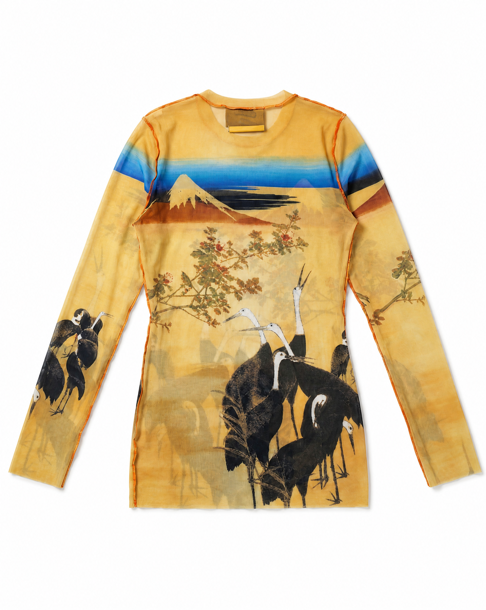 JEAN PAUL GAULTIER Mount Fuji mesh set SS 1999
