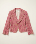 JUNYA WATANABE POUR COMME DES GARÇONS pink tweed Jacket circa 2000