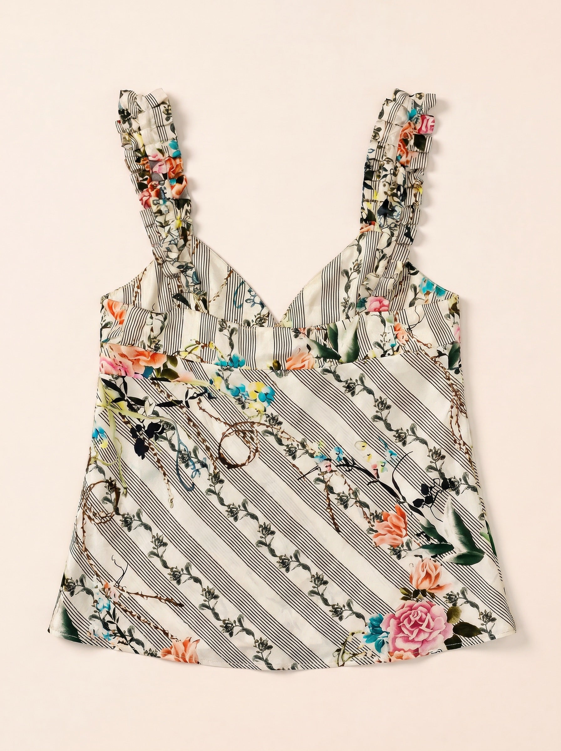 JOHN GALLIANO Rare Silk Camisole Top Early 2000s