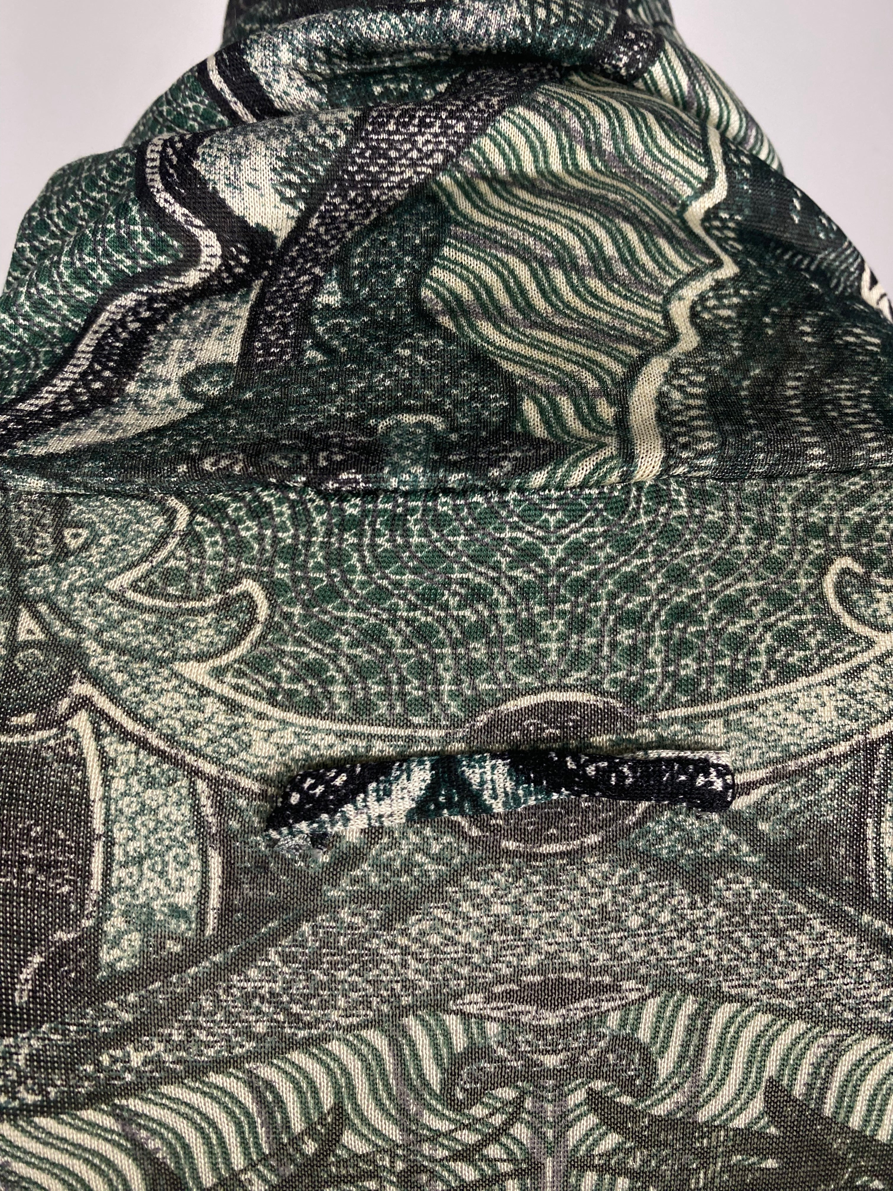 JEAN PAUL GAULTIER Collector “Dollar Bill” Turtleneck Top FW 1994