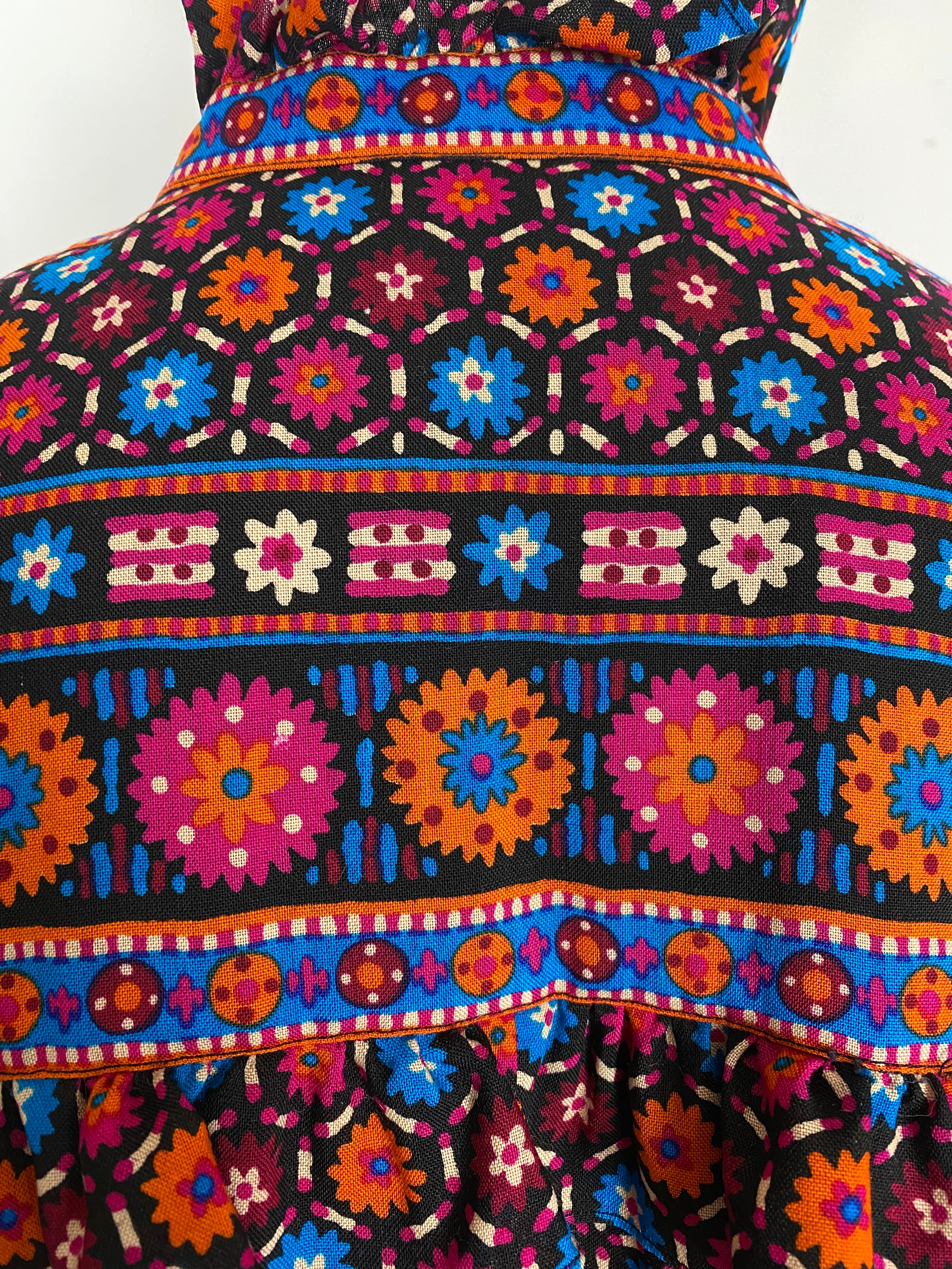 YVES SAINT LAURENT Rive Gauche "Russian Collection" Dress FW 1977