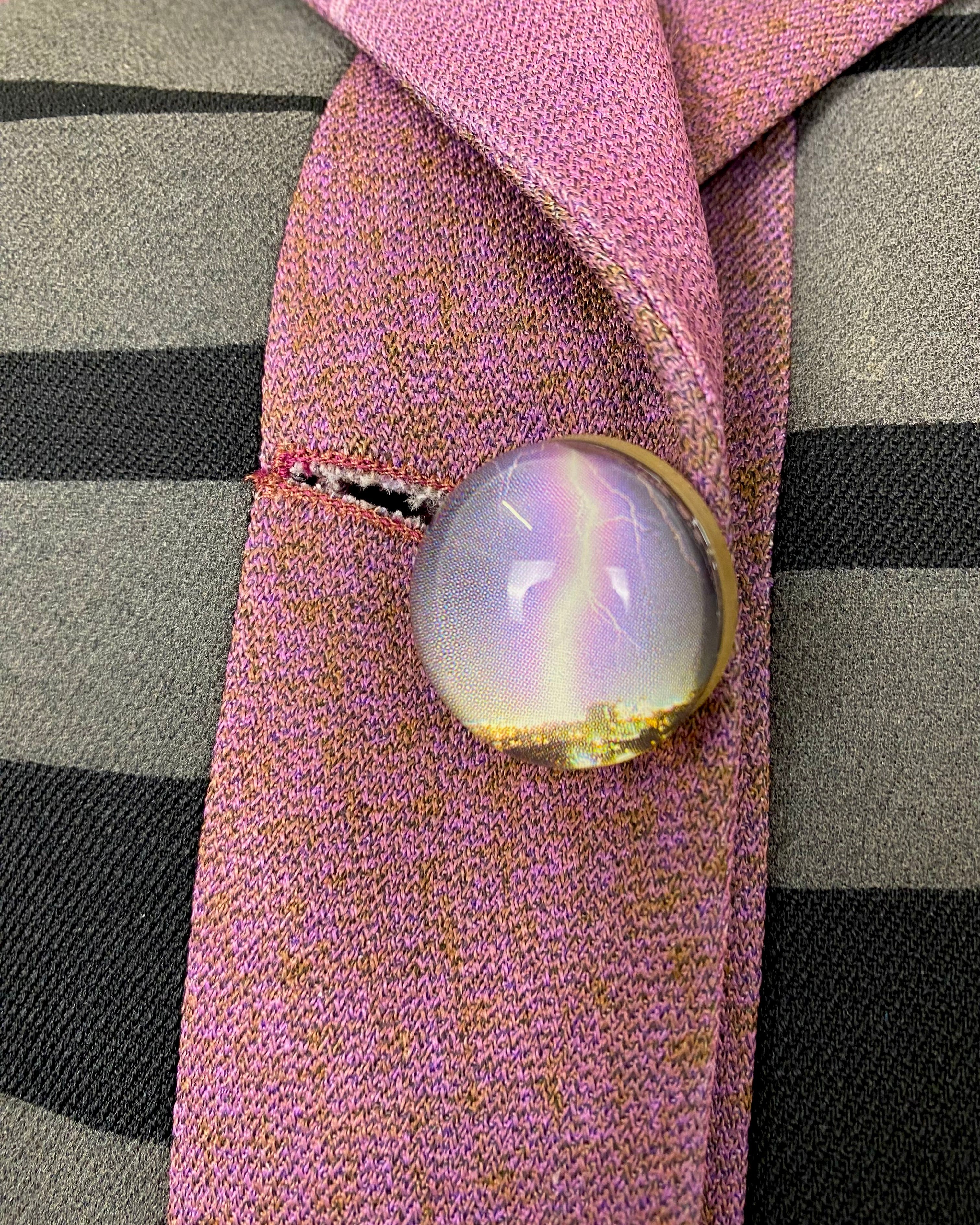 MOSCHINO Printed Vest Jacket with Trompe-l’Œil Motif 1990