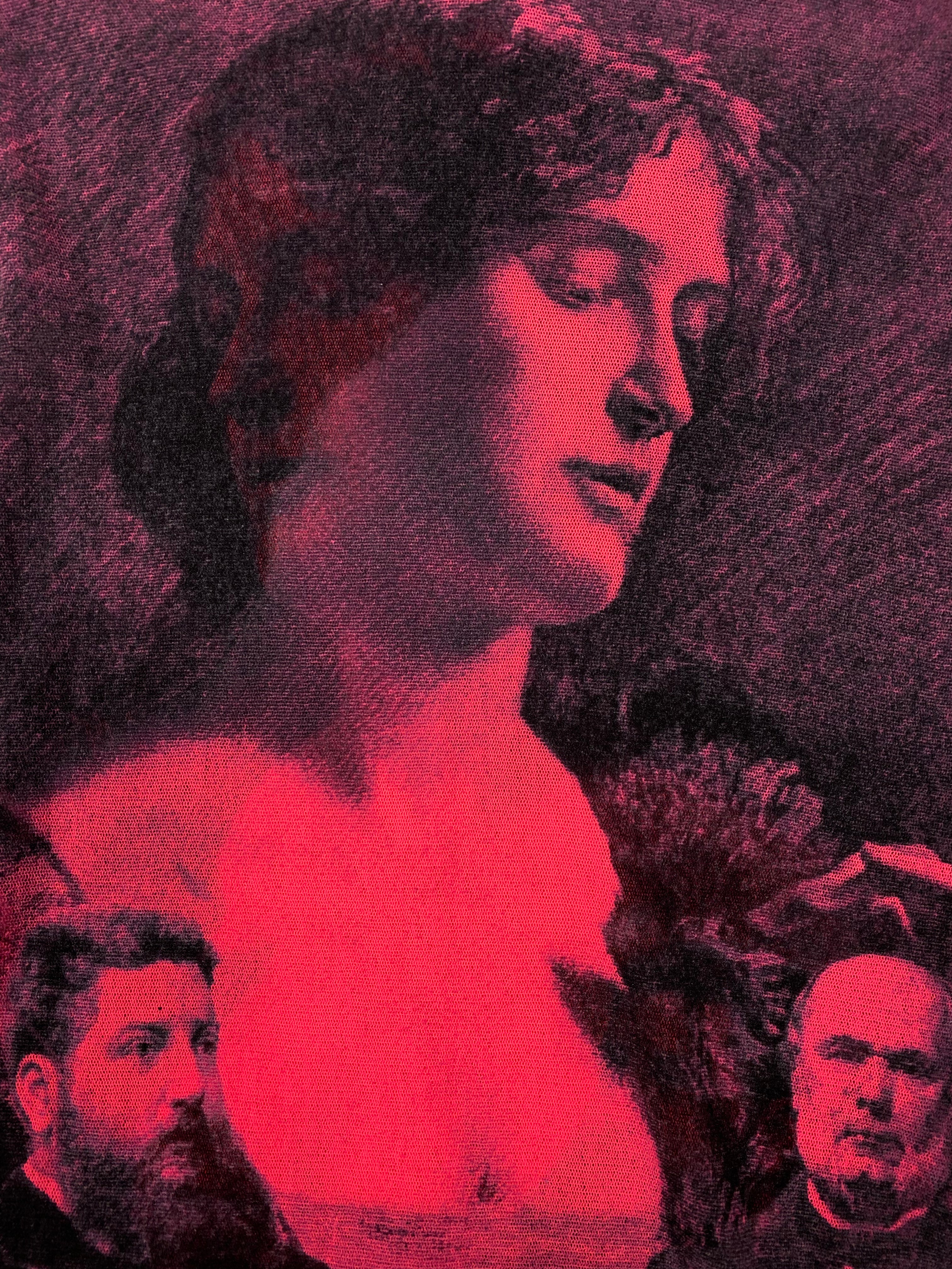 JEAN PAUL GAULTIER Printed mesh Hoodie FW 2003