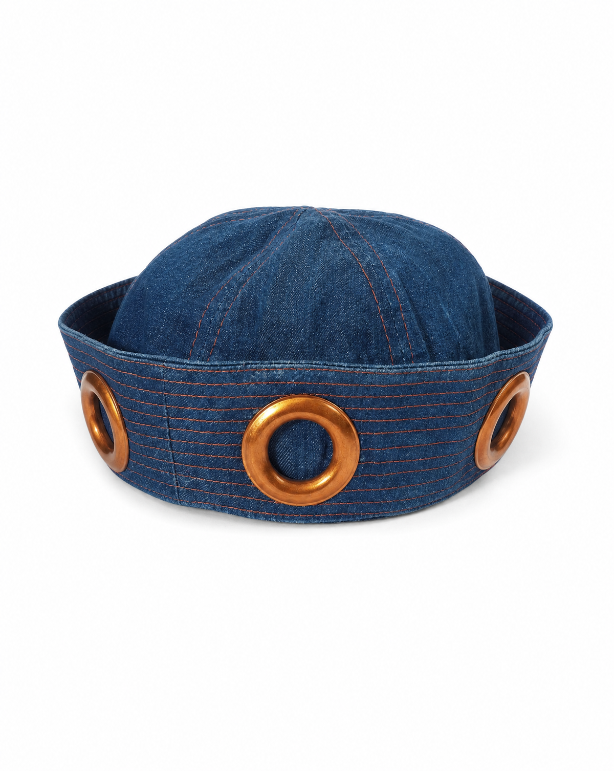 JEAN PAUL GAULTIER JEANS denim sailor hat 1990