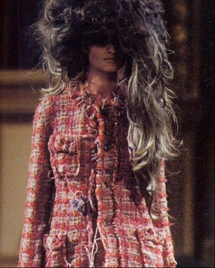 JUNYA WATANABE POUR COMME DES GARÇONS pink tweed Jacket circa 2000